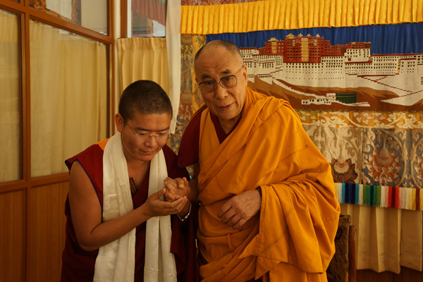 1st January 2014 With Dalai Lama (1)