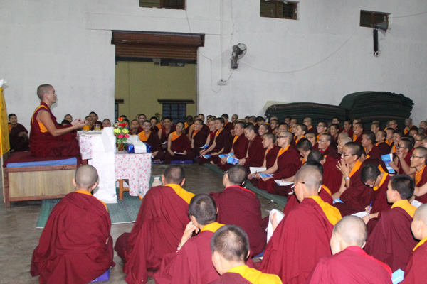 2015 Last Day of Paltrul Shaldam Teaching in Tsogyal Shedrub Ling Nunnery (1)